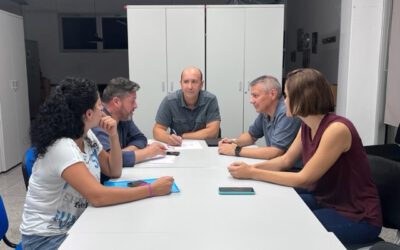 Reunió amb l’Alcalde Javier Sandoval